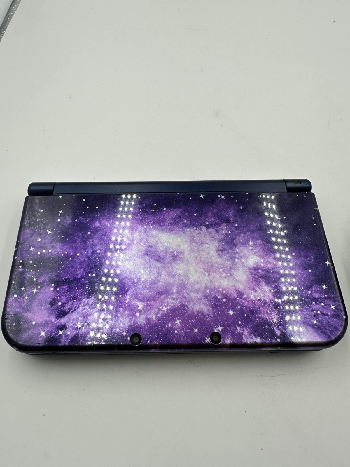 New Nintendo 3DS XL Galaxy Purple RED-001 Handheld Console No stylus