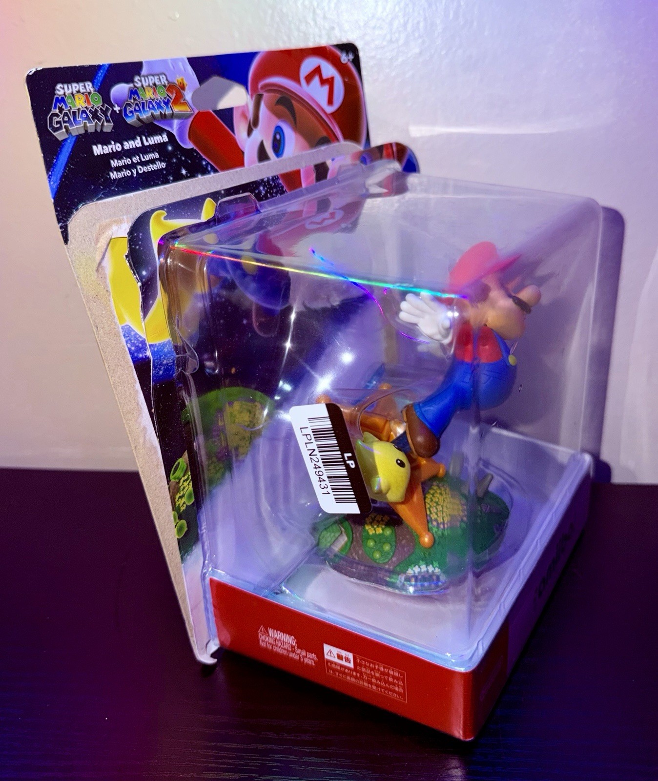 Nintendo amiibo – Super Mario Galaxy Series – Mario & Luma Figure – See Photos