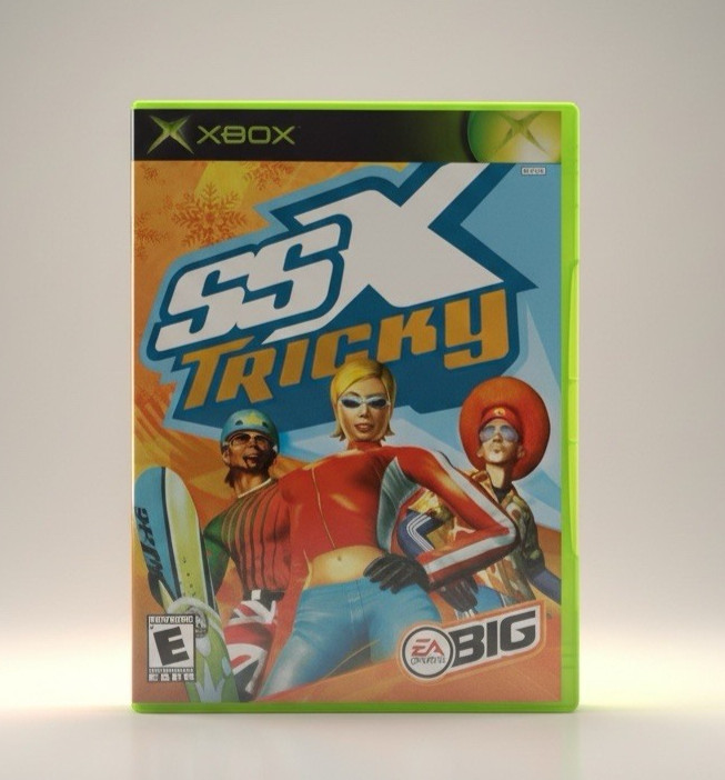 SSX Tricky Original Xbox Game EA Sports BIG Snowboarding Multiplayer Classic Tes