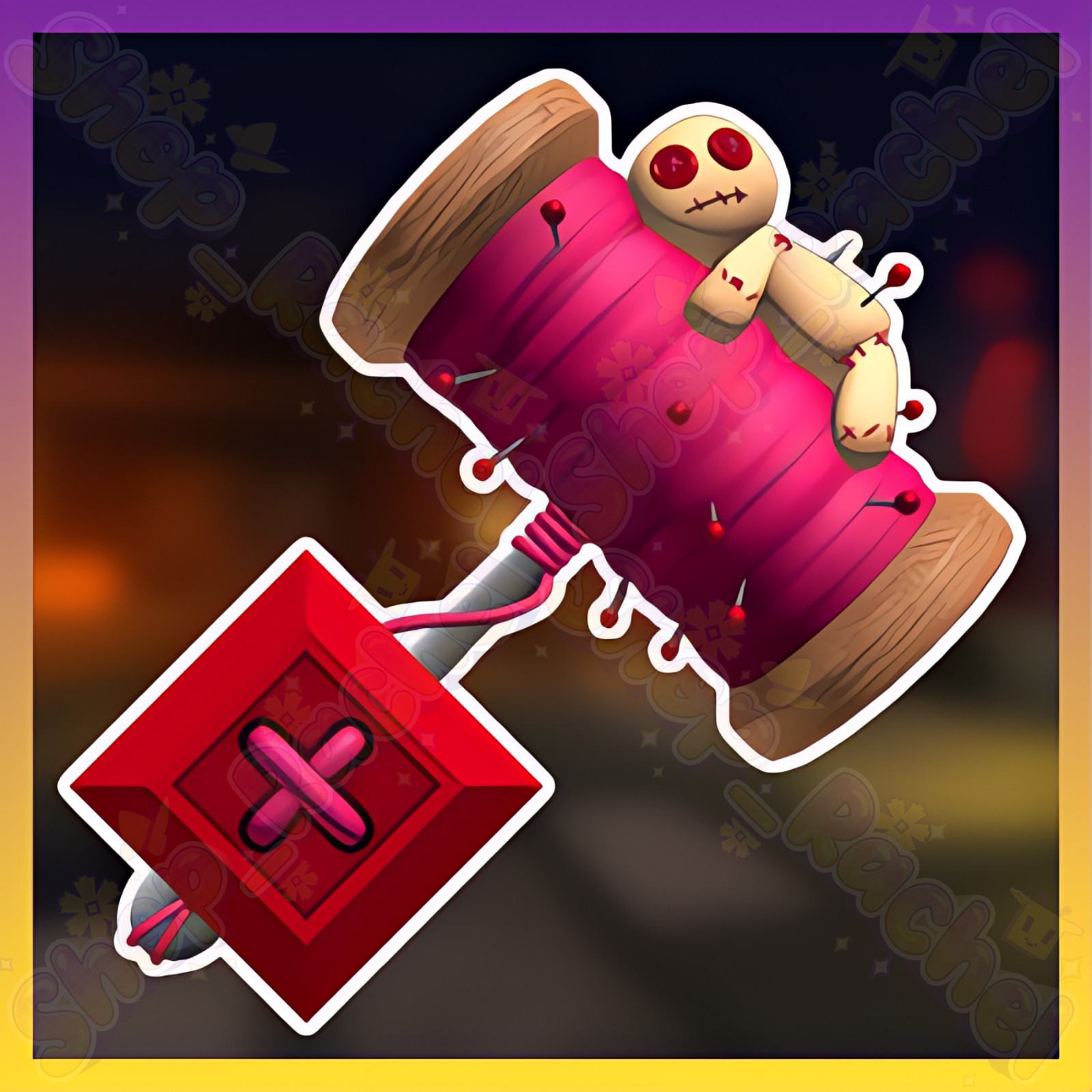 🪆 Cursed Voodoo Set – Flee the Facility (FTF) 🪆