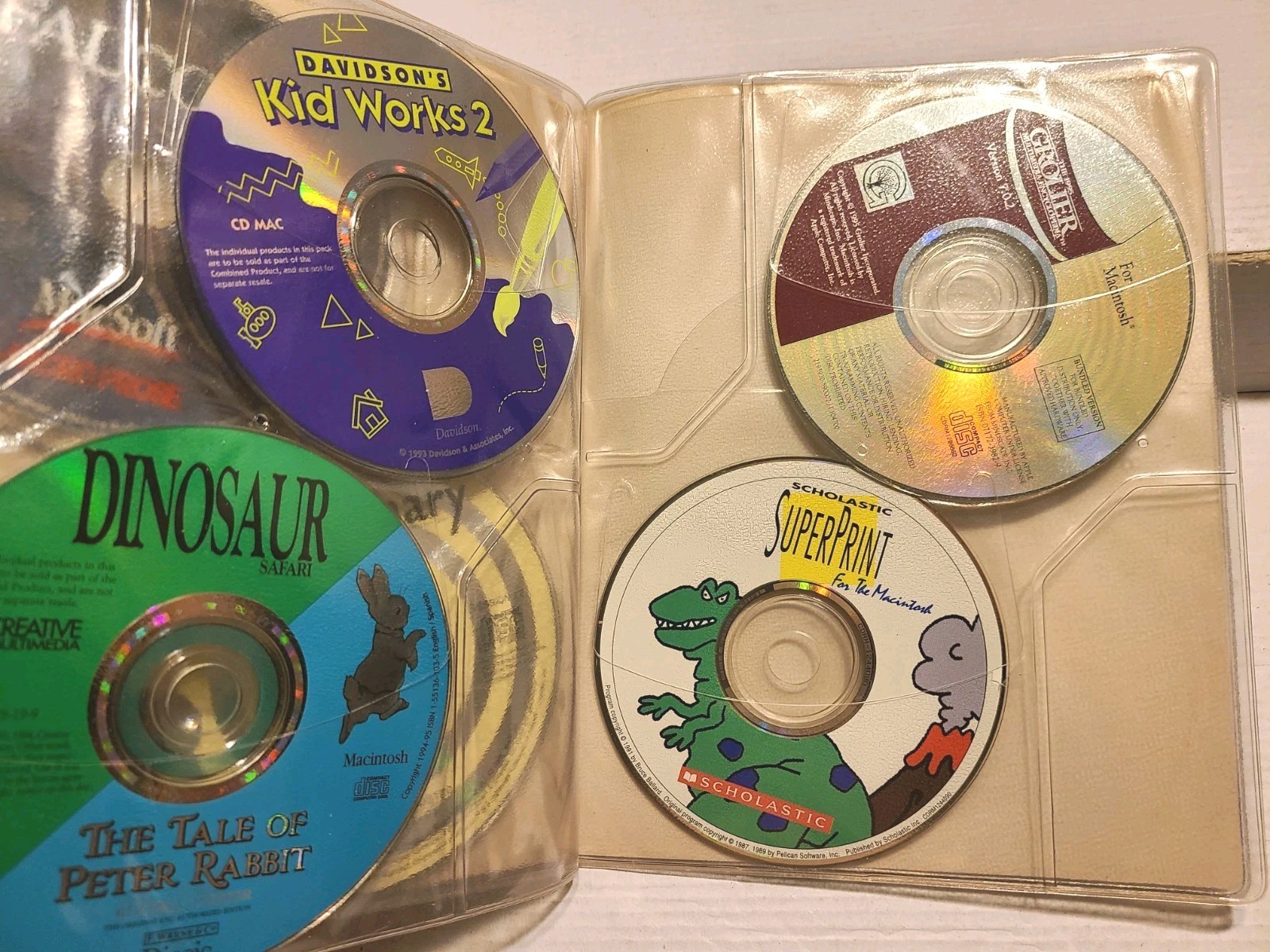 50 Macintosh Mac Video Game LOT 200 Program Arcade+Learning Educational Software