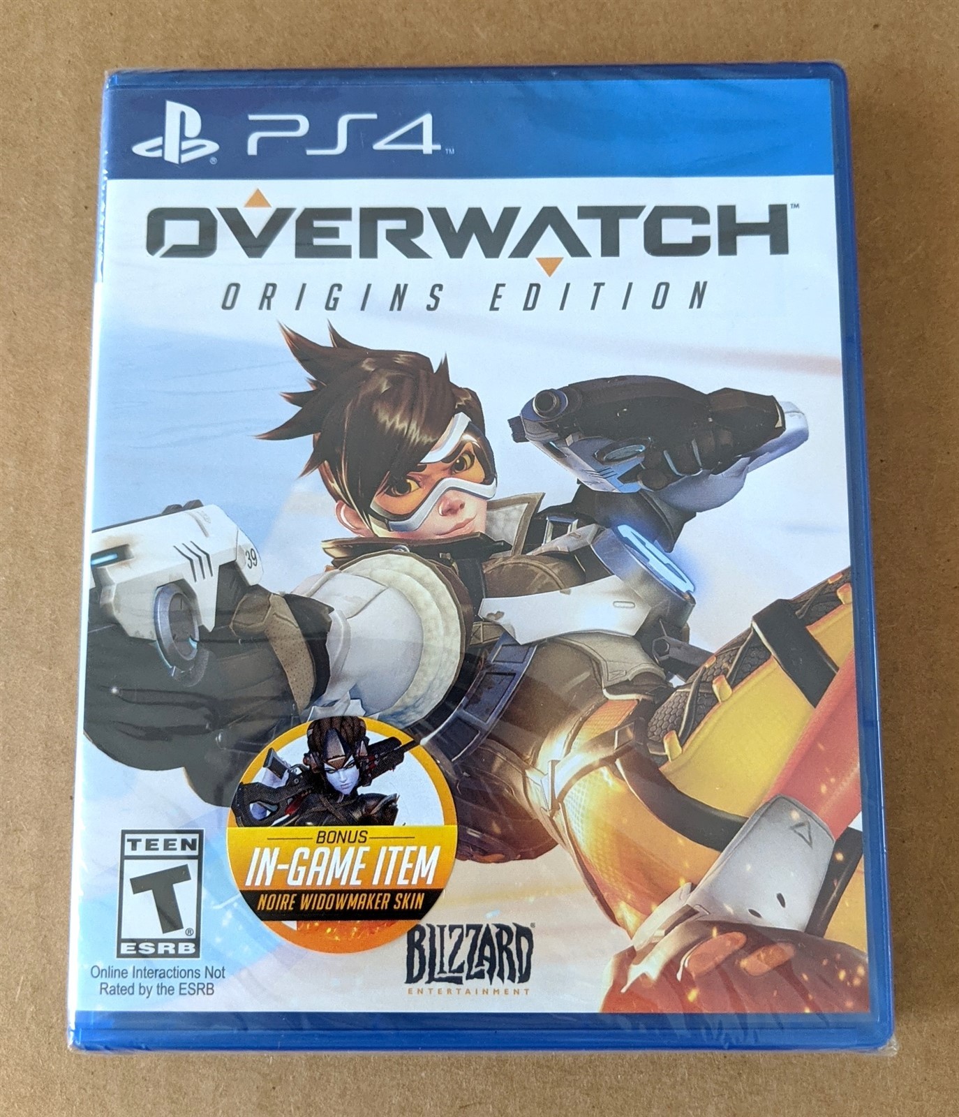 Overwatch Origins Edition Sony PS4 Sealed Noire Widowmaker Skin Insert Included