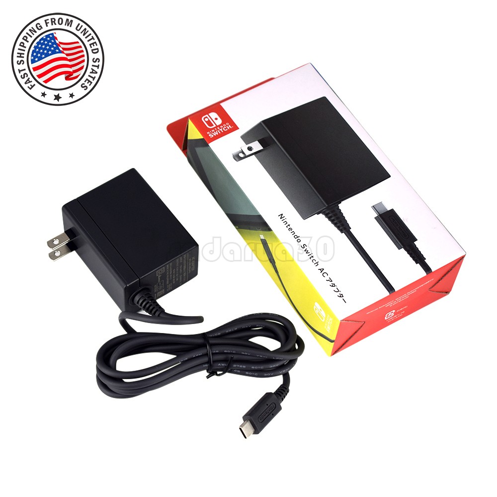 New Original Nintendo Switch Charging AC Adapters Power HAC-A-CDH-V1 US STOCK