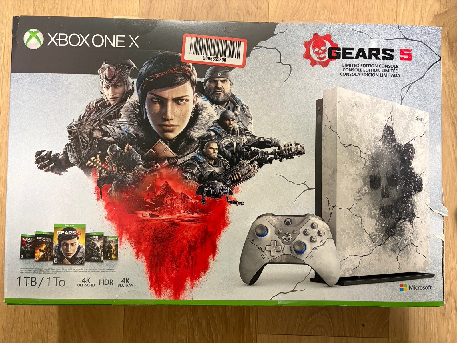 Microsoft Xbox One x 1TB Gears 5 Limited Edition Console Bundle