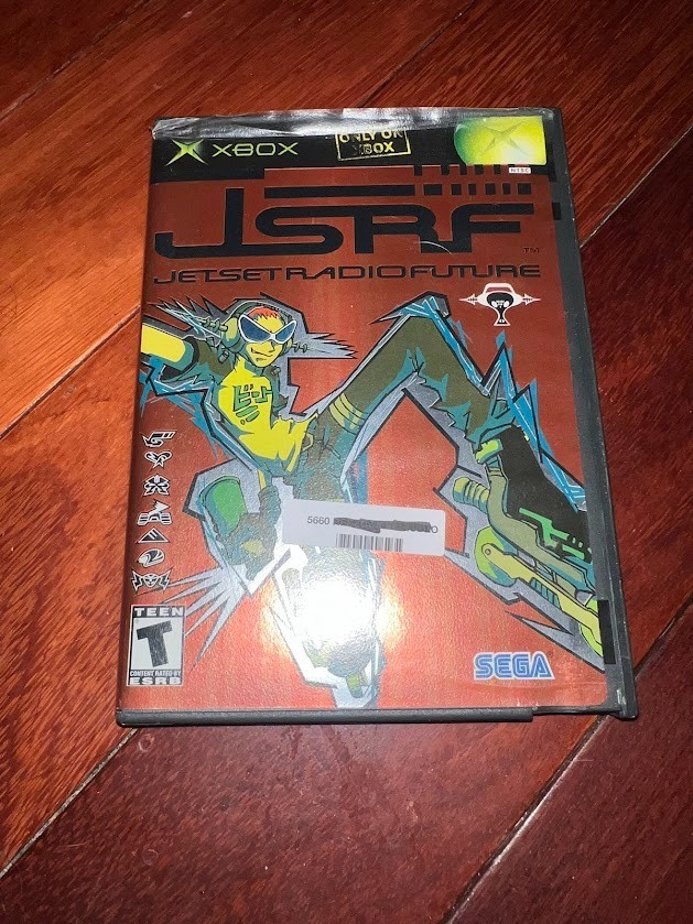 JSRF: Jet Set Radio Future (Microsoft Xbox, 2002) CIB with Manual, Rental Case