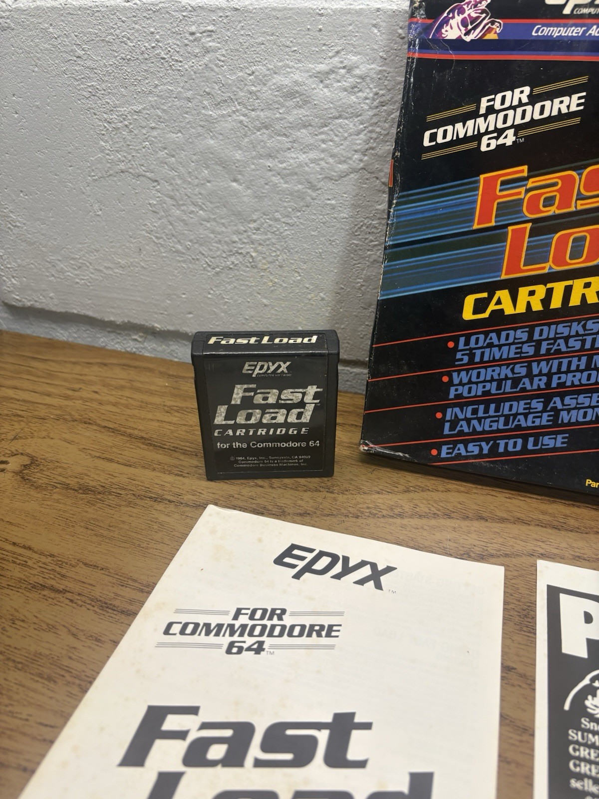 commodore 64 fast load cartridge/Box 1989’s Epyx Fast Load Cartridge Commodore