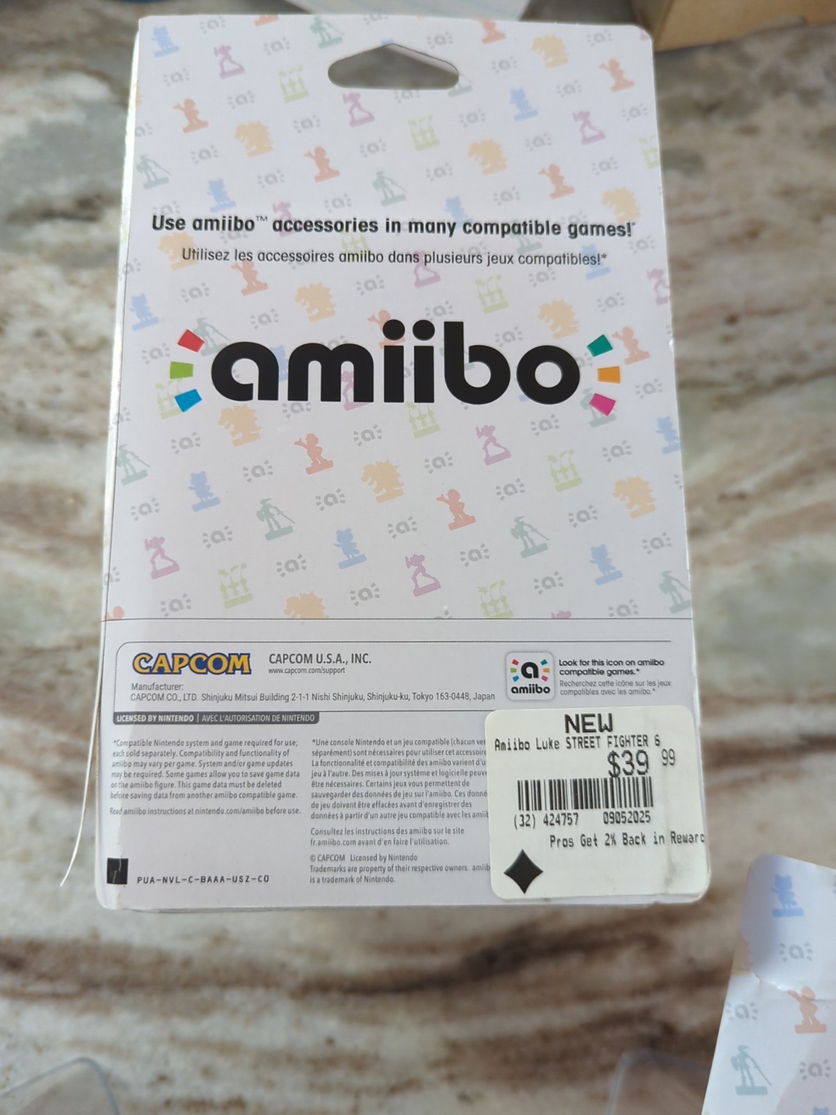 Nintendo amiibo Street Fighter 6 Kimberly Luke Jamie Set New