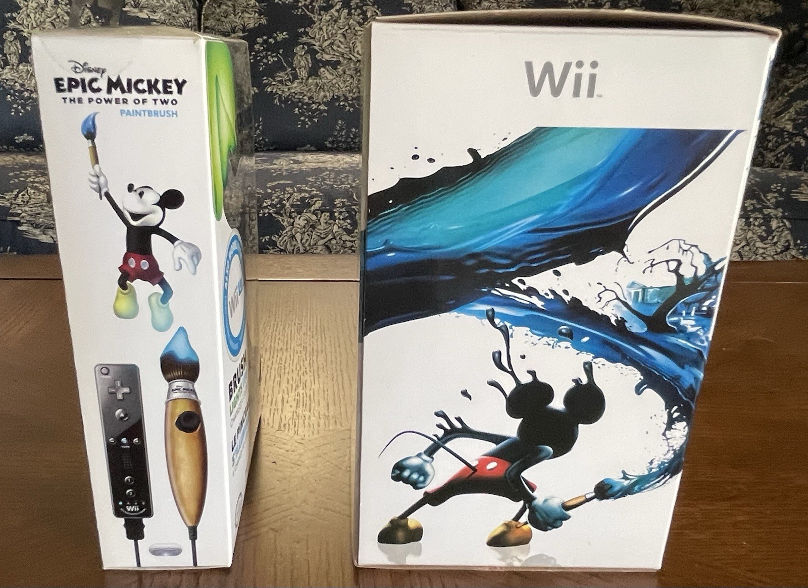 Wii Epic Mickey Collector’s Edition Open Box & Sealed Epic Mickey 2 Paint Brush