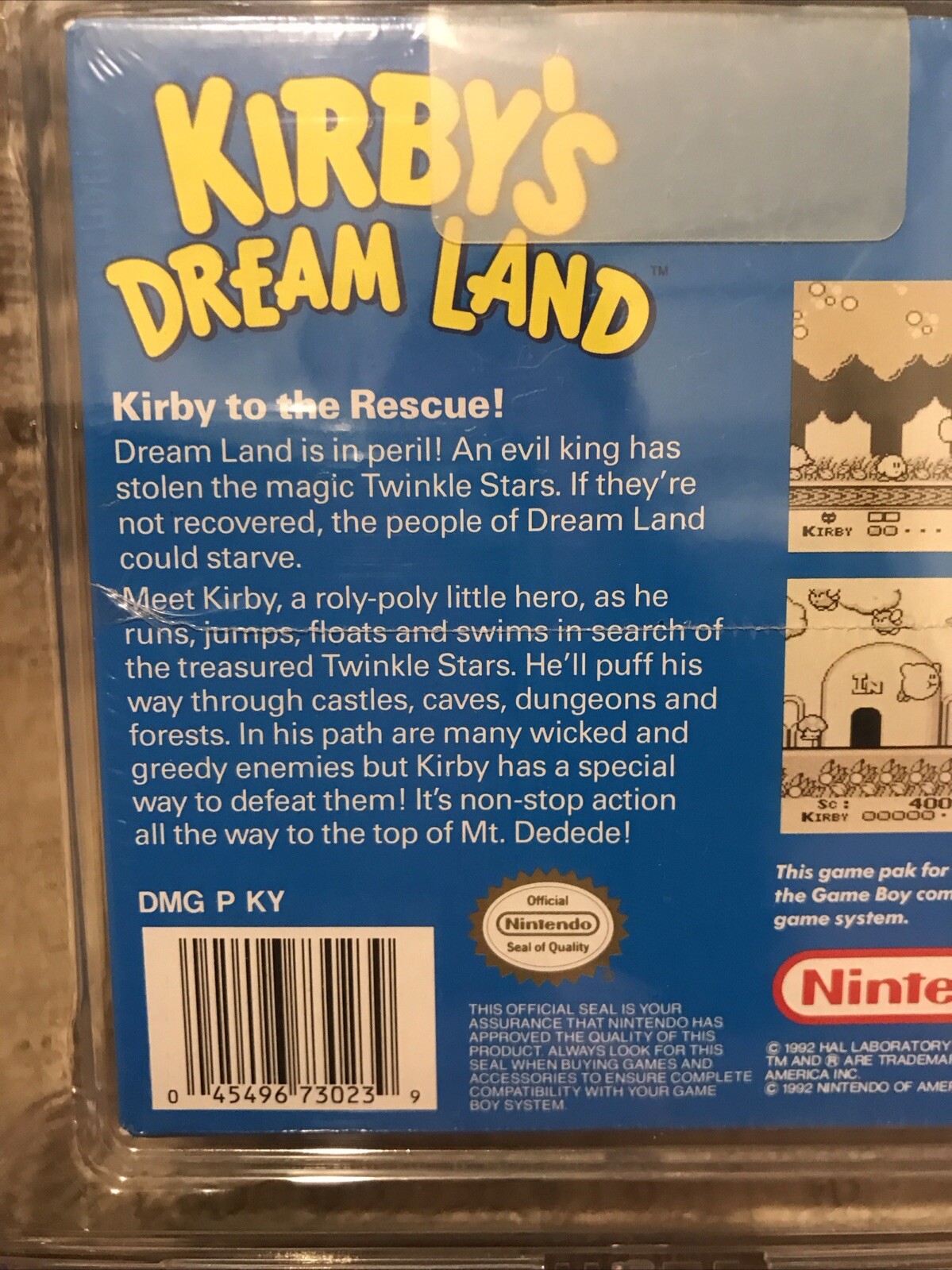 Kirby’s Dream Land (Nintendo Game Boy, 1992) Sealed New Wata 8.0 A