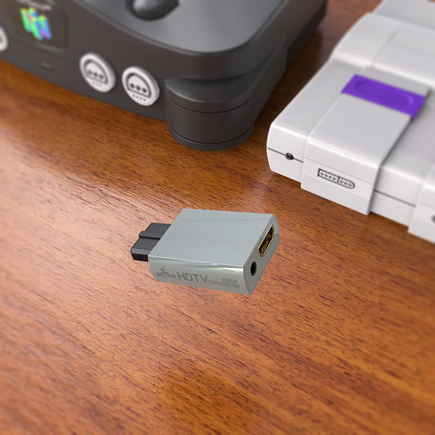 N64 to HDMI Adapter N64 Gamecube SNES SFC to HDMI Converter 1080P for Full HD…