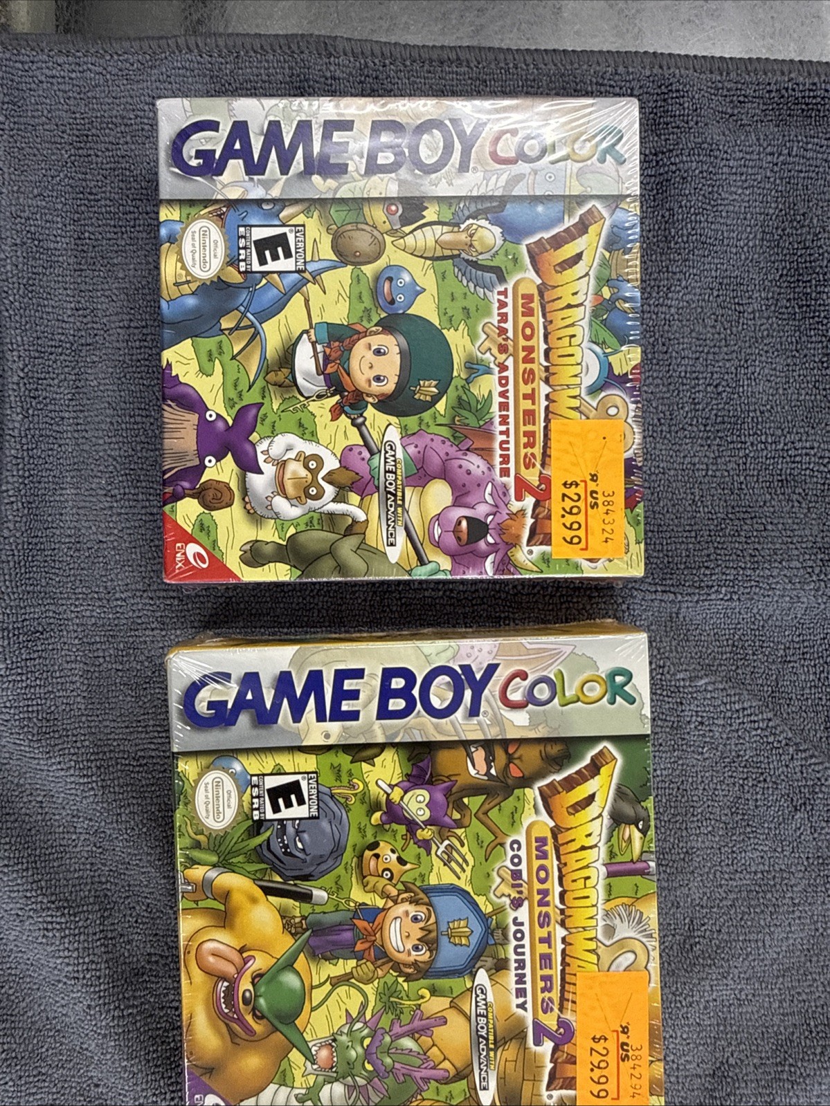 Dragon Warrior Monsters 2: Cobi’s & Tara’s Journey Game Boy Color New Bundle