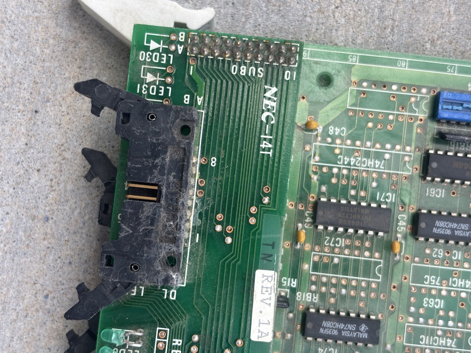 Rare Mystery 1991 NEC Arcade PCB Dual Stack Board SP-464 PZ-M177 Untested