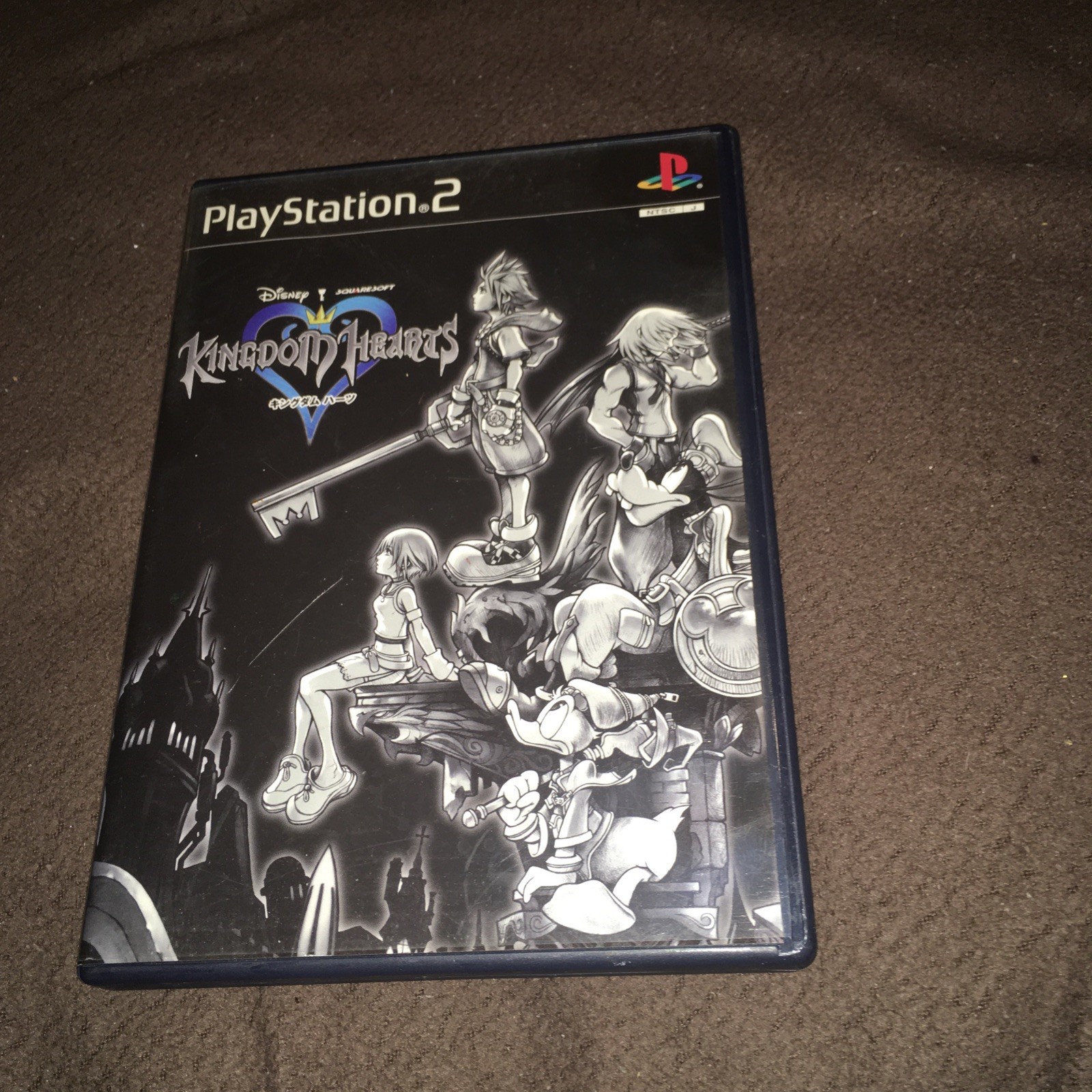 (P) Kingdom Hearts CIB With inserts PS2 Japanese Import b2