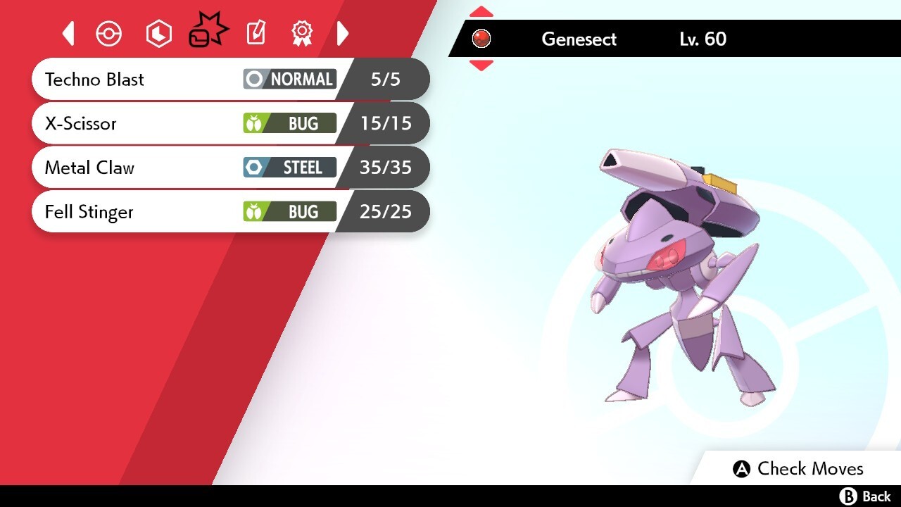 Mythical22 Genesect Event | Pokemon Sword & Shield | Game GameStop | UNTOUCHED