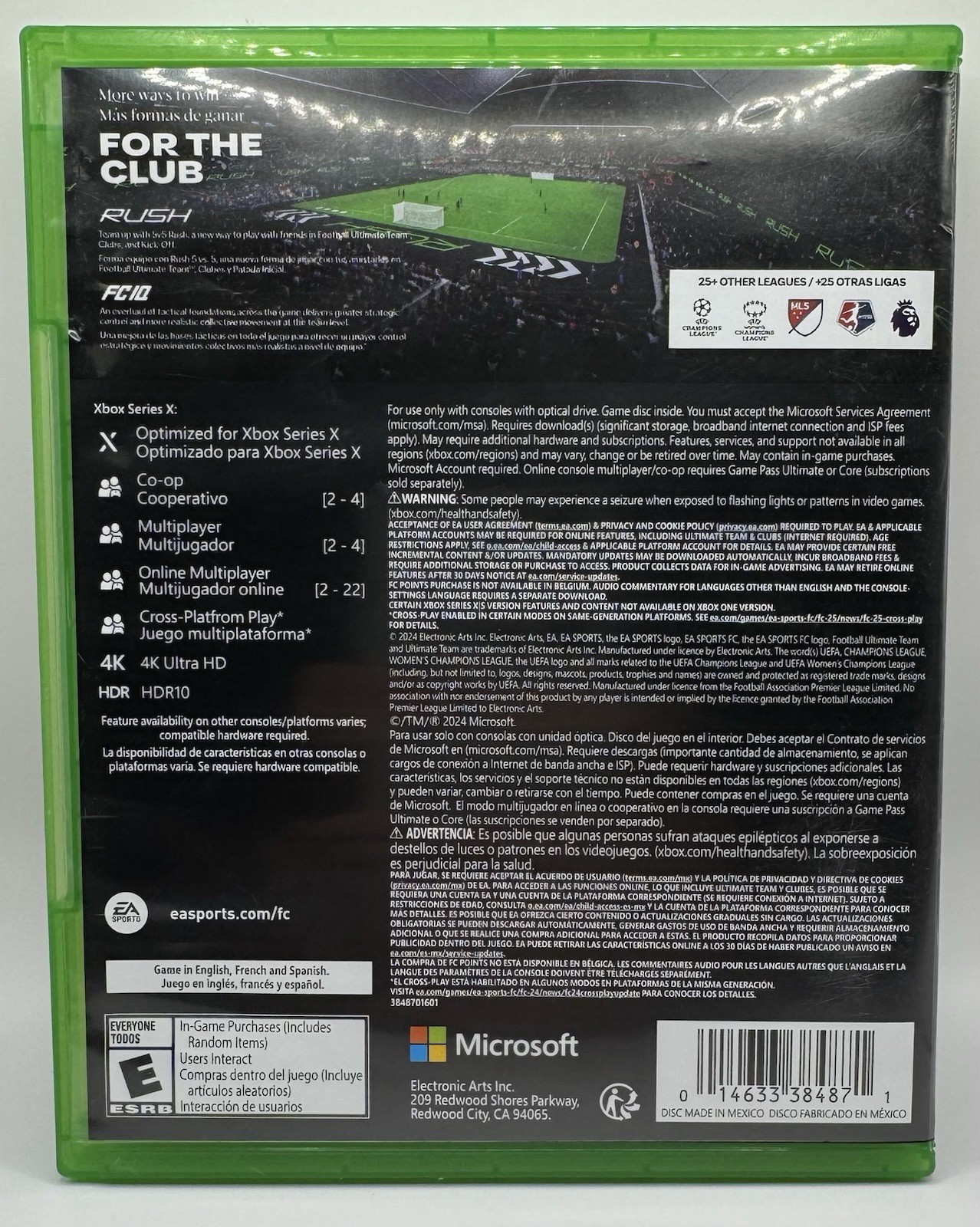EA Sports FC 25 – (Xbox Series X / Xbox One)