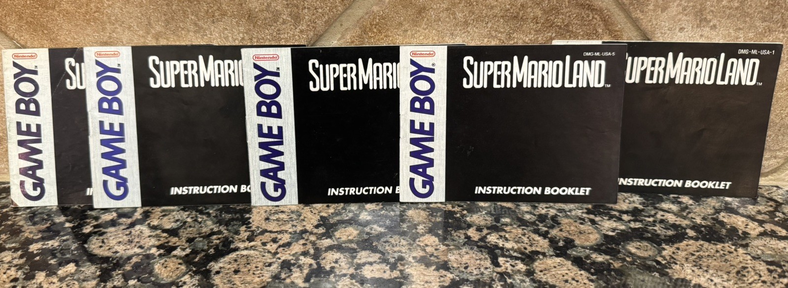 SUPER MARIO LAND Manual Instruction Booklet ONLY Nintendo Game Boy