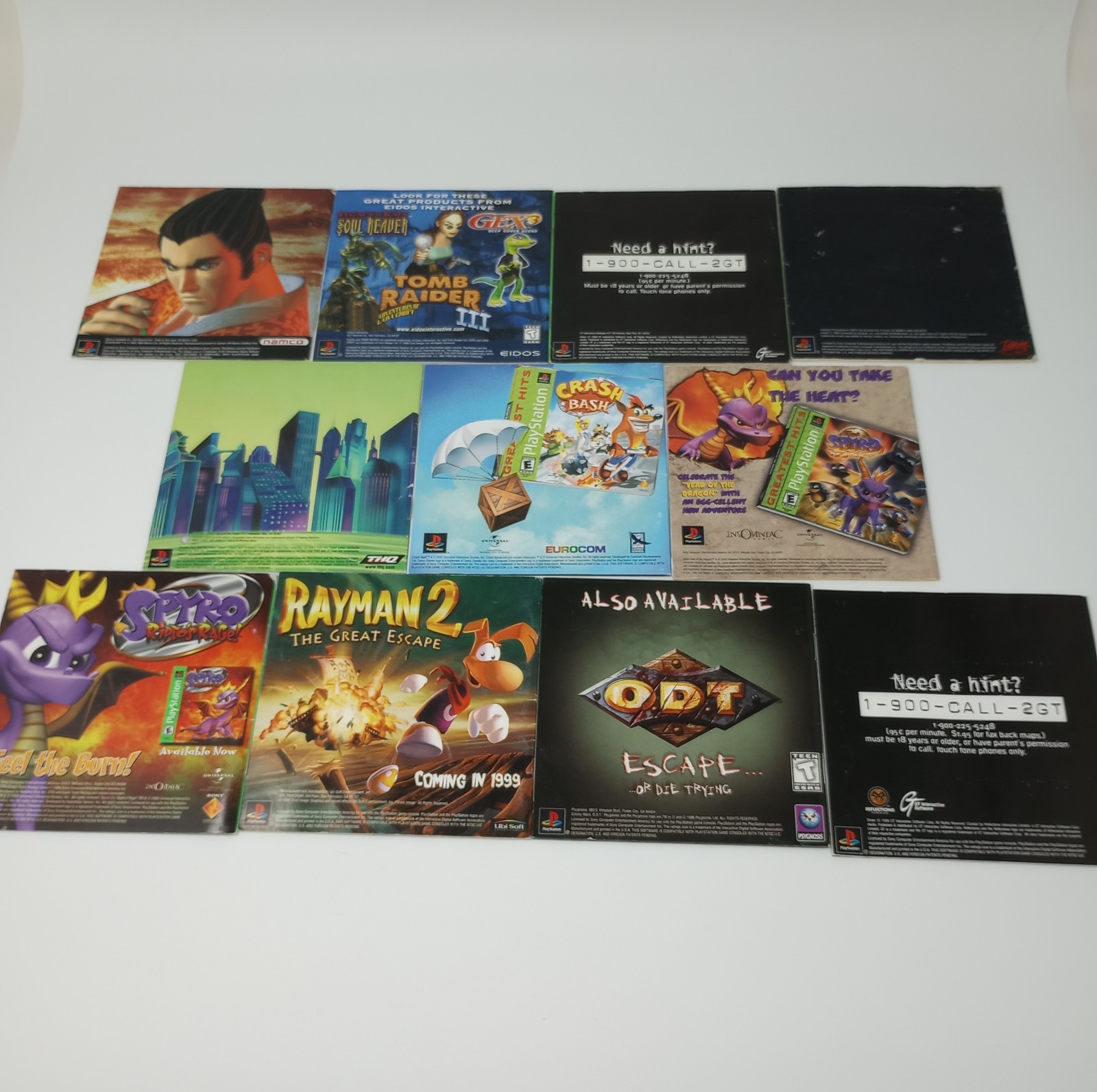 Lot Of 43 Playstation 1 (PS1) Manuals Only NO GAMES