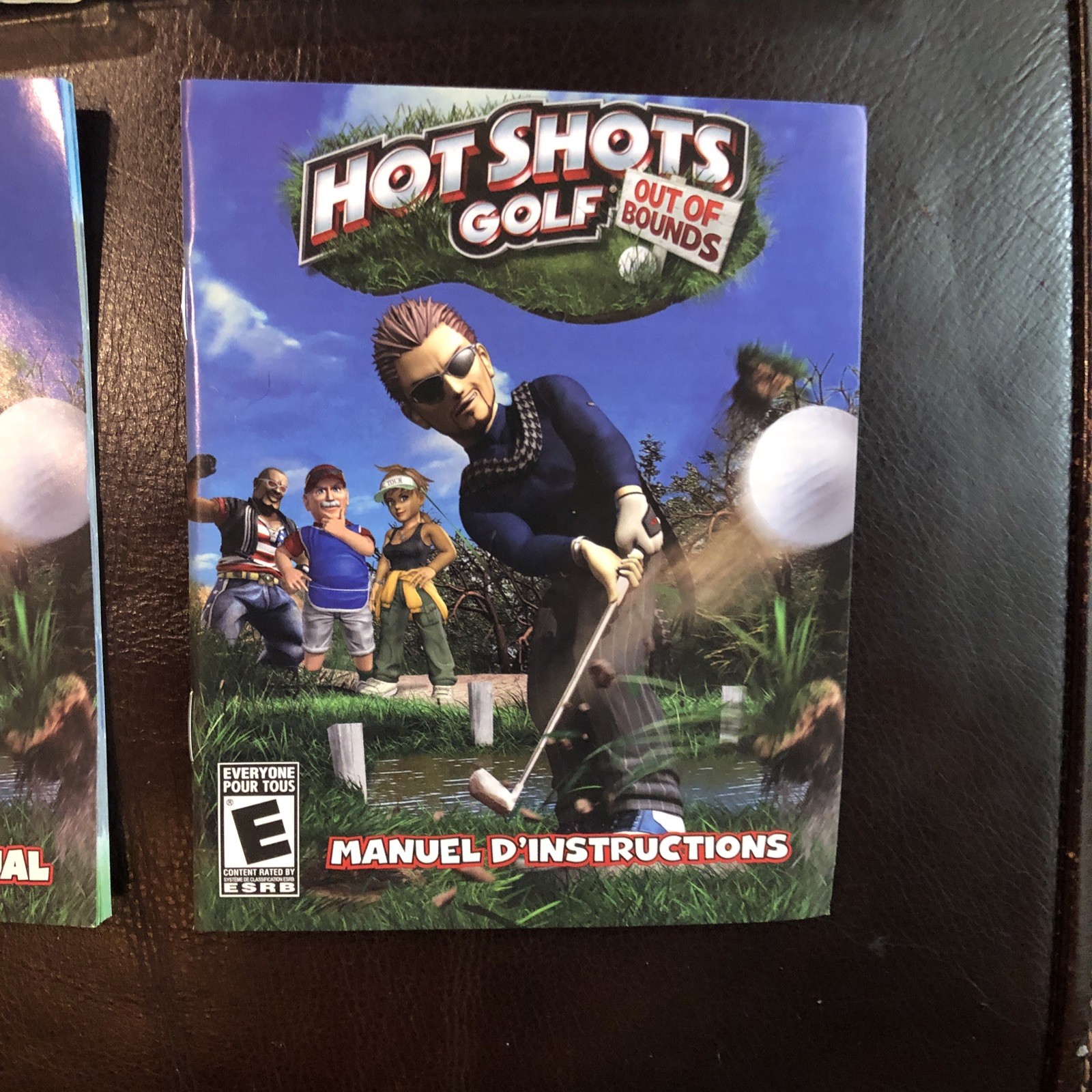Hot Shots Golf: Out of Bounds (Sony PlayStation 3) PS3 Complete Manuals Eng/Span