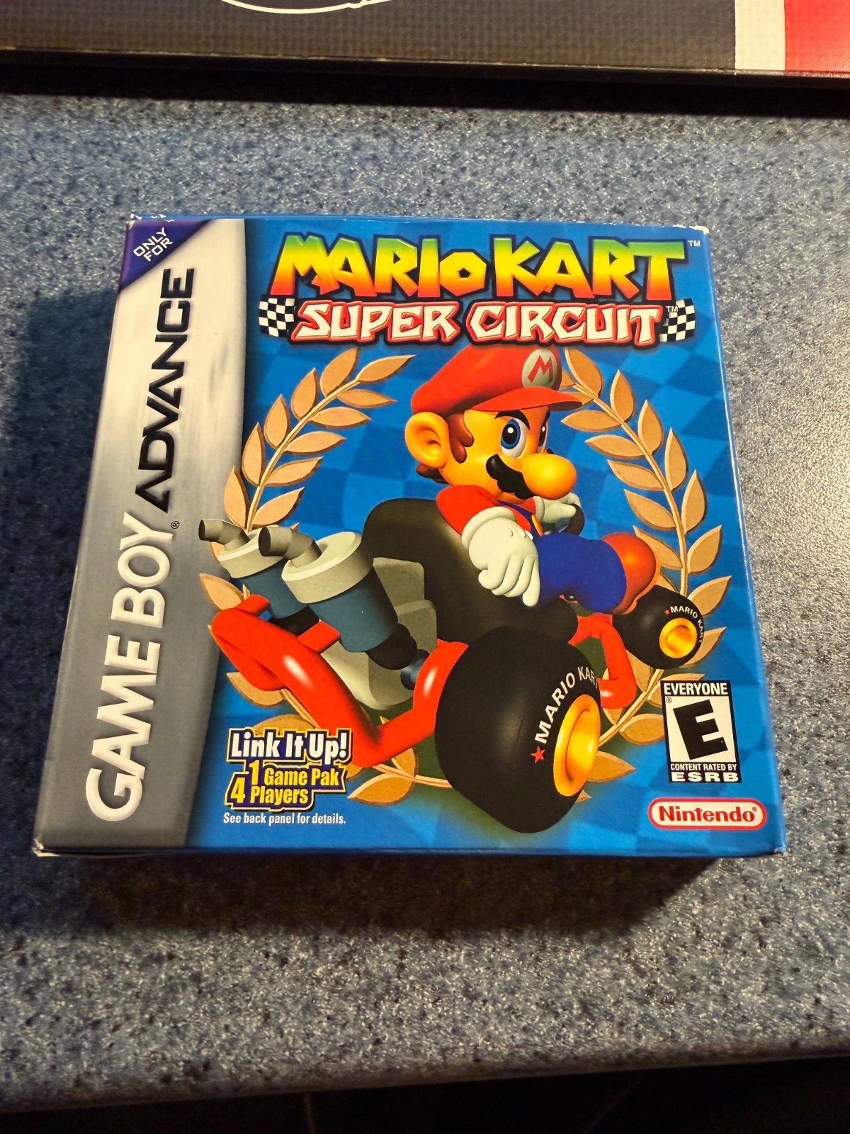 Mario Kart Super Circuit for Game Boy Advance Complete in Box (CIB)