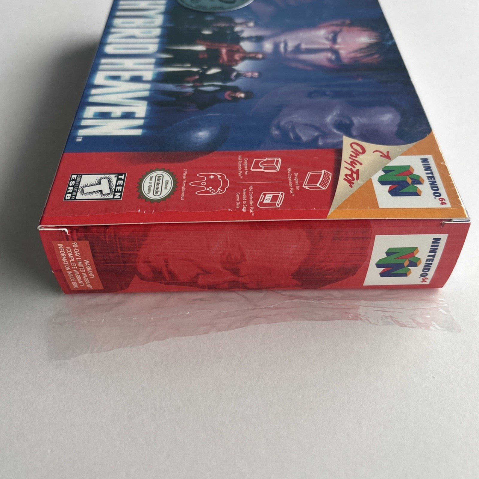 MINT Hybrid Heaven Nintendo 64 N64 Authentic Complete In Box CIB Sticker Variant