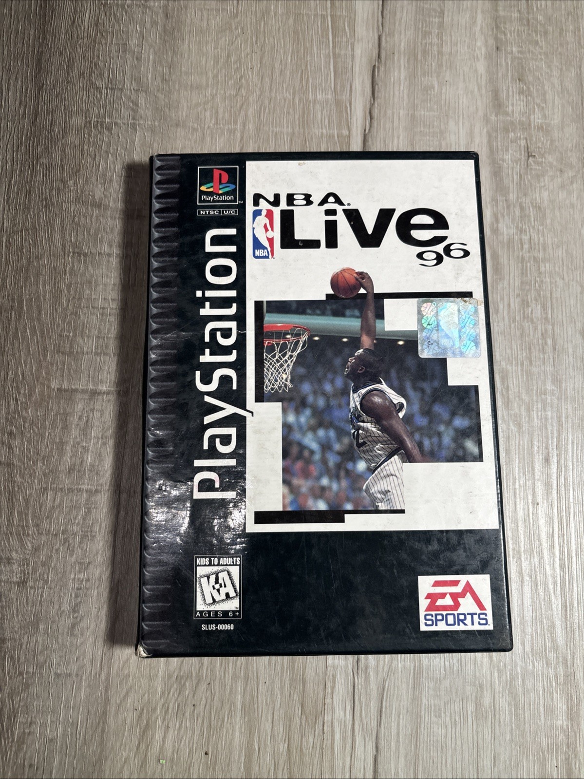 NBA Live 96 (Sony PlayStation 1, 1996) No Manual