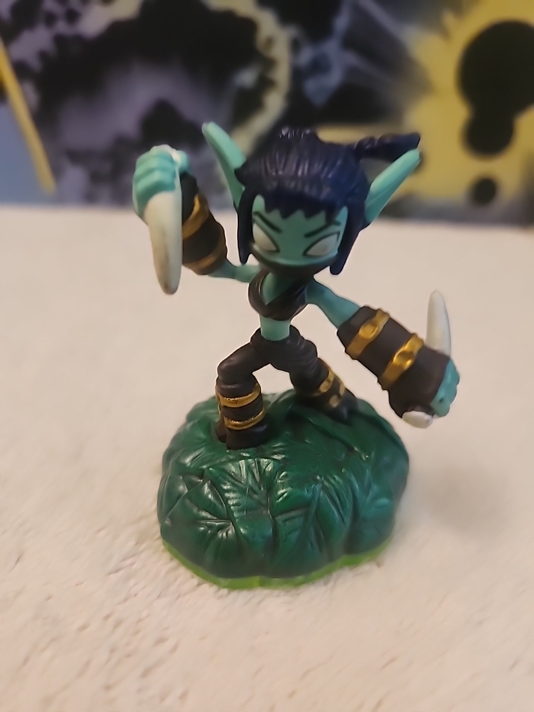 Skylanders Lot of 5 GOLDEN QUEEN Stealth Elf Dark Ninja Flameslinger Activision