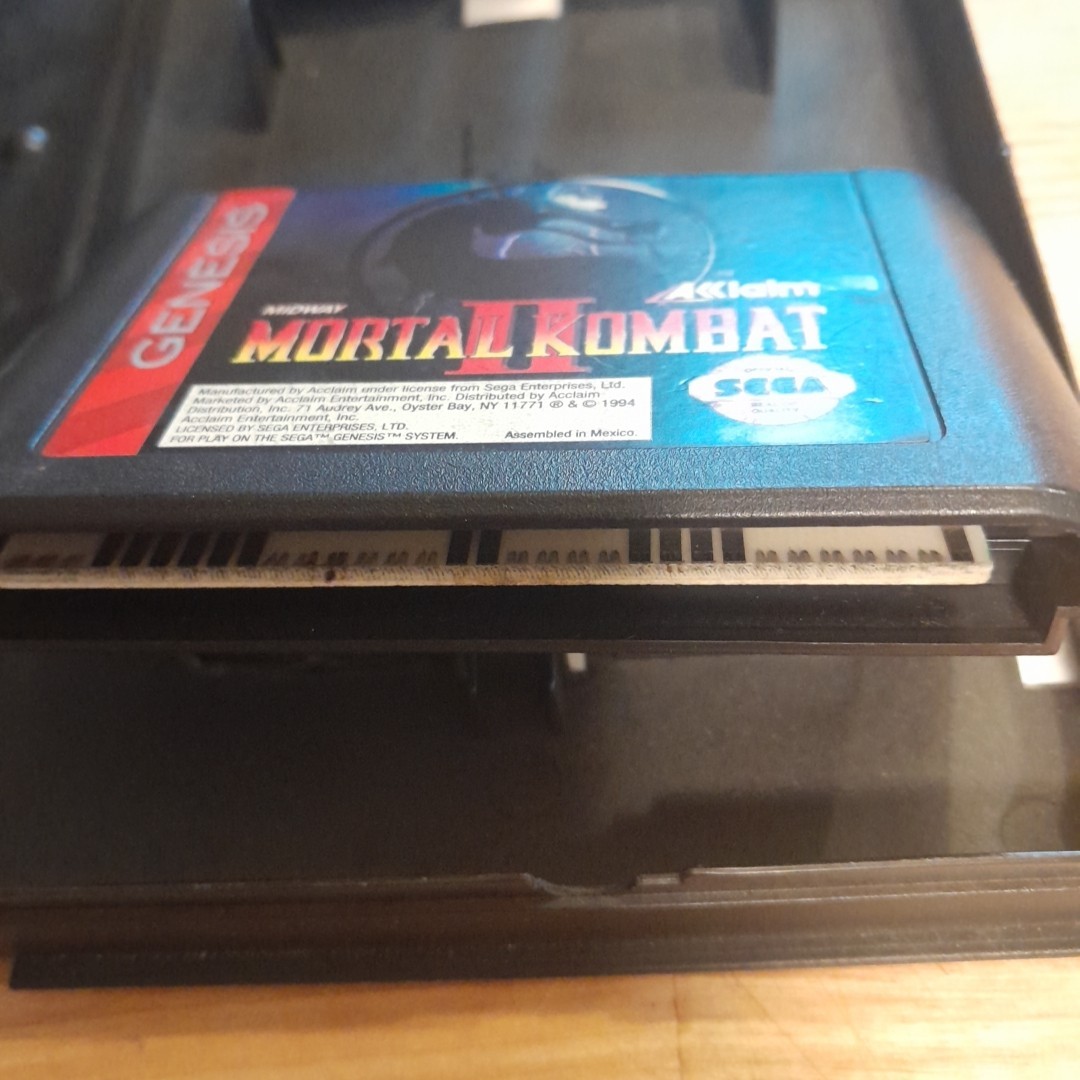 Sega Genesis Mortal Kombat And Moral Kombat II