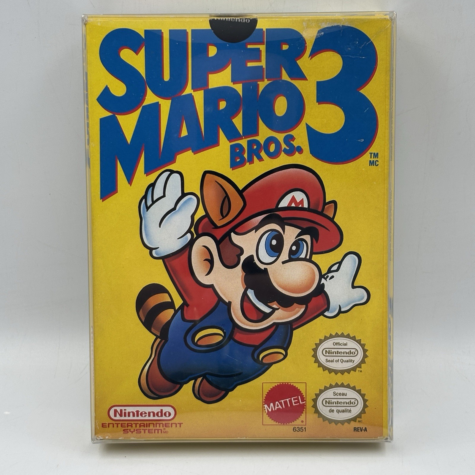 Super Mario Bros 3 RARE Canadian Version Oval Seal Nintendo NES CIB Near Mint