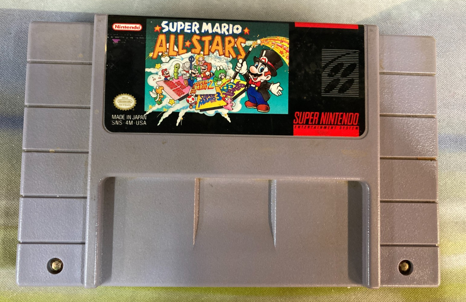 Super Mario All Stars (Super Nintendo SNES) Complete in Box CIB