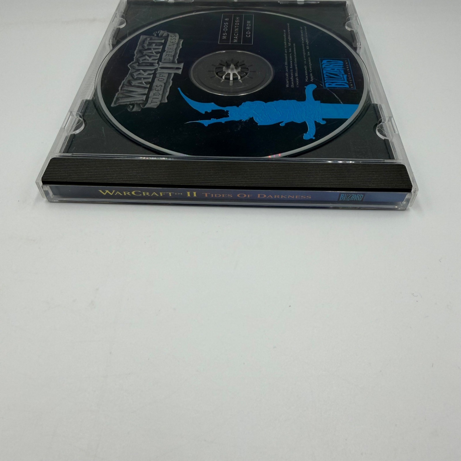Warcraft II Tides of Darkness PC Mac 1996 Blizzard Entertainment CD-ROM Vintage