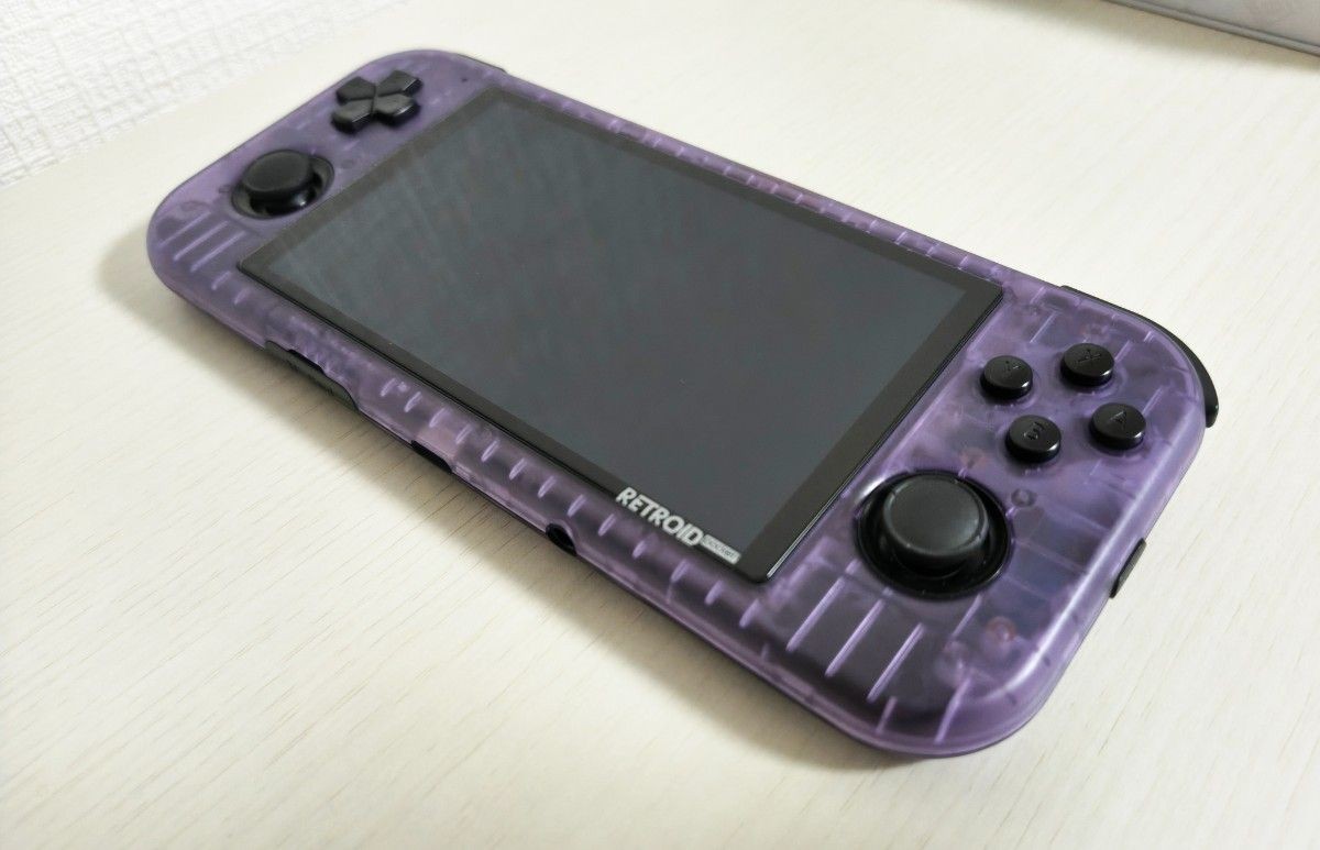 Retroid Pocket 3+ Clear Purple (Used, Tested) Android-based Retro Handheld Game