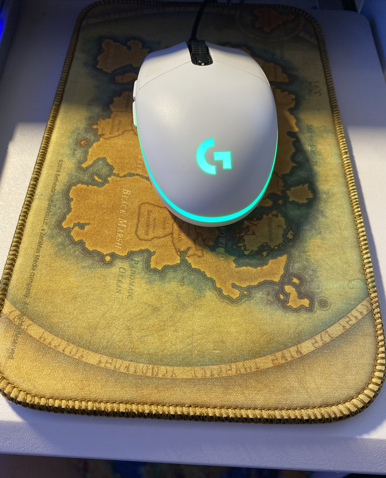 Elder Scrolls Bethesda Mouse Pad OFFICIAL merchandise SIZE 11” X 6”