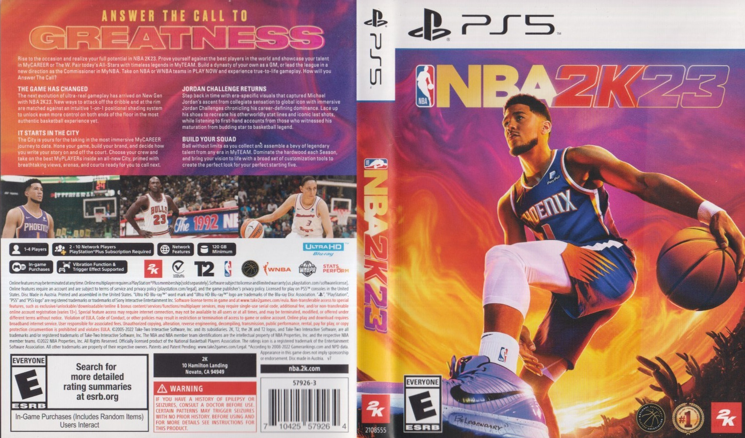 NBA 2K23 – Sony PlayStation 5