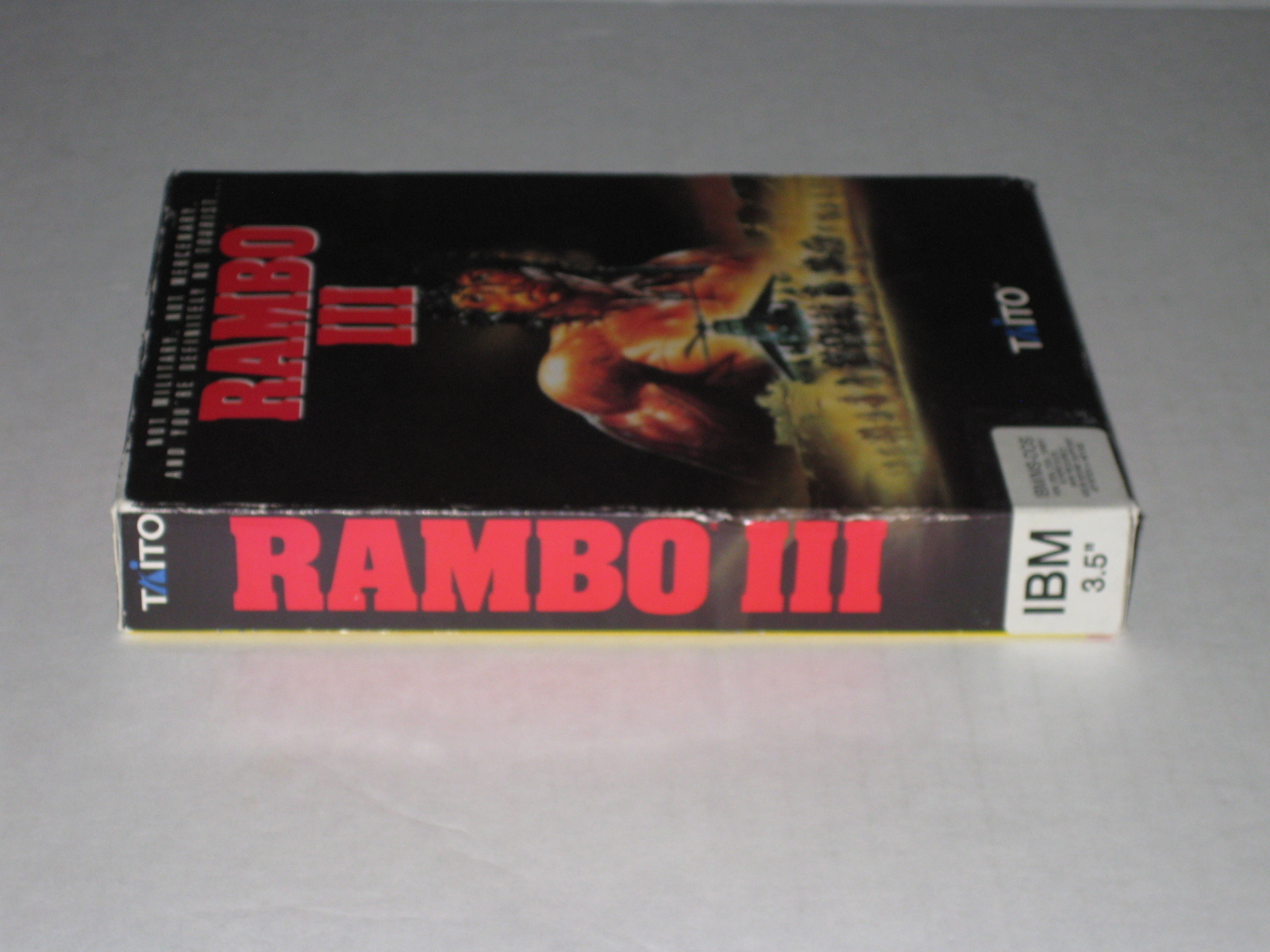 Rambo III (PC, IBM, DOS,1989) Rare Game