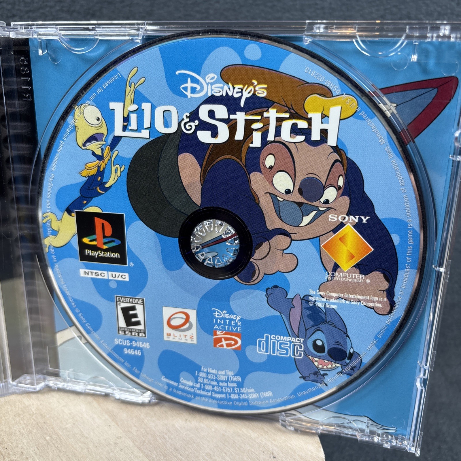 PlayStation 1 – Lilo & Stitch – Complete – Refurbished, Excellent