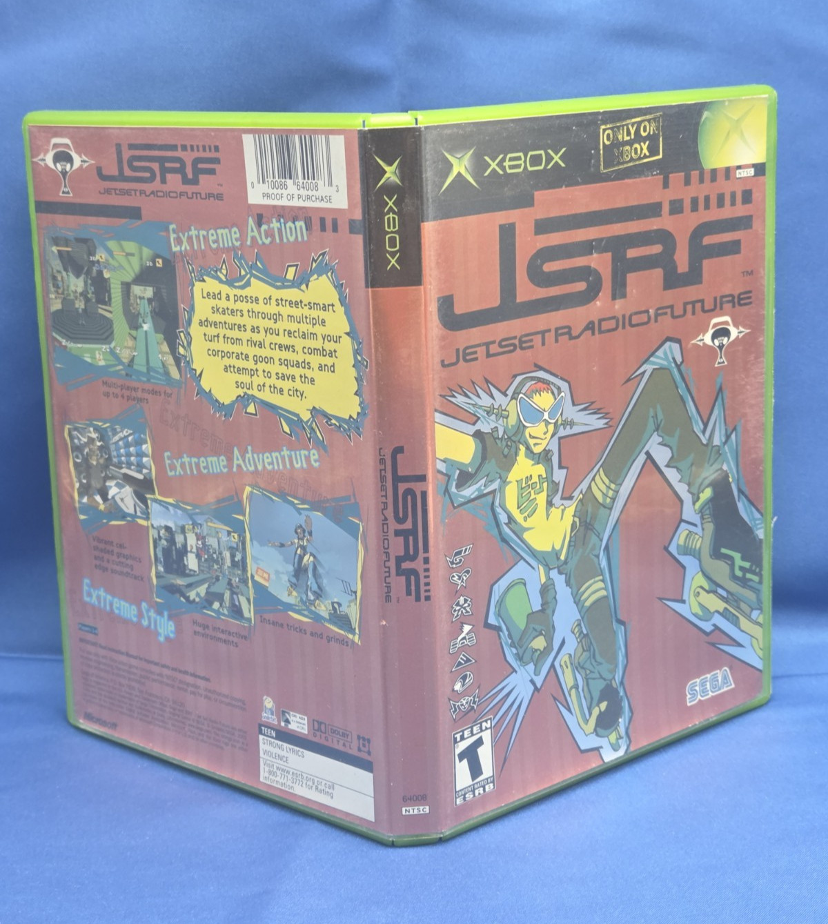 JSRF: Jet Set Radio Future Standalone Original Xbox CIB – Free Shipping