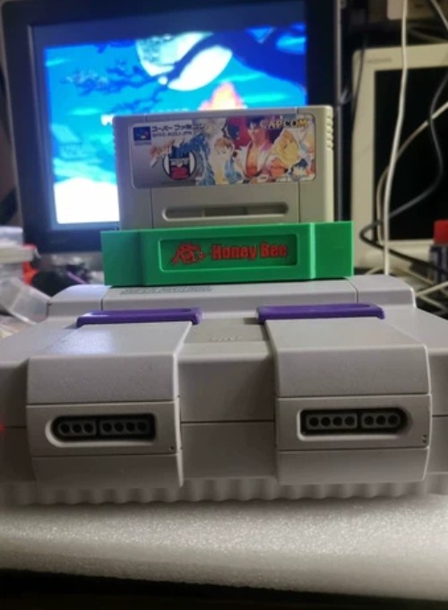 SFC ⇄ SNES Cartridge Adapter – Super Nintendo & Super Famicom 4 colors shell