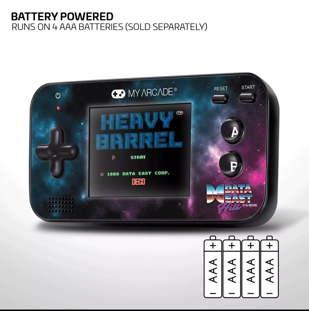 Data East Hits Arcade Gamer V – Handheld Gaming System – 220 Retro Style Games!