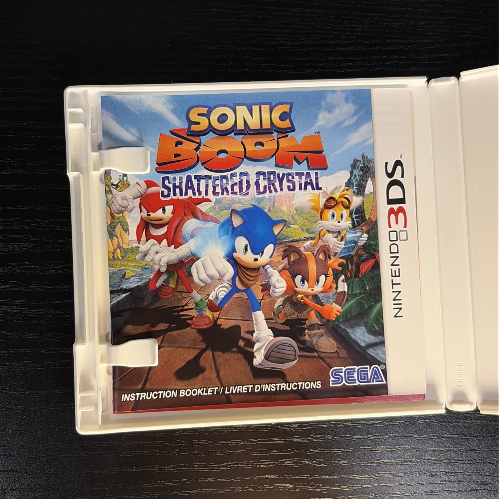 Sonic Boom: Shattered Crystal + Fire Ice Bundle Nintendo 3DS – Lot Tested Cases