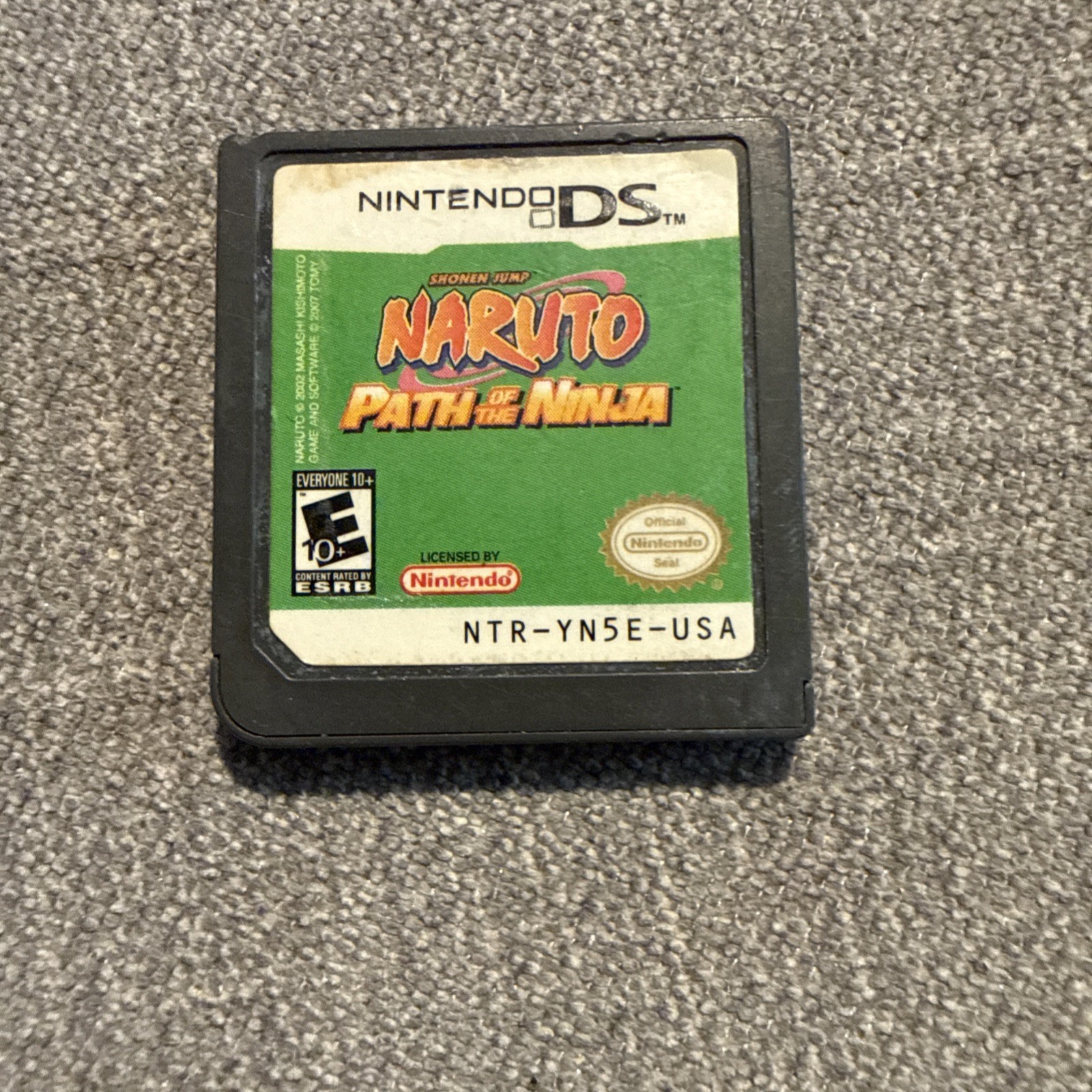 Naruto: Path of the Ninja (Nintendo DS, 2007) Authentic & Tested Free Shipping