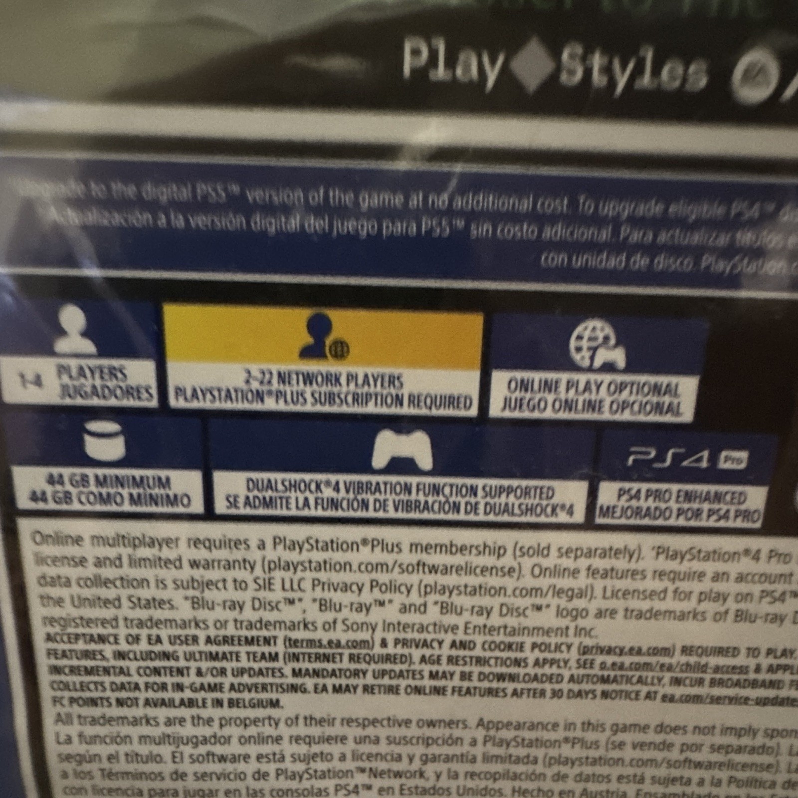 EA SPORTS FC 24 PS4 Game – Online Playable, PS5 Upgrade Available NTSC-U/C
