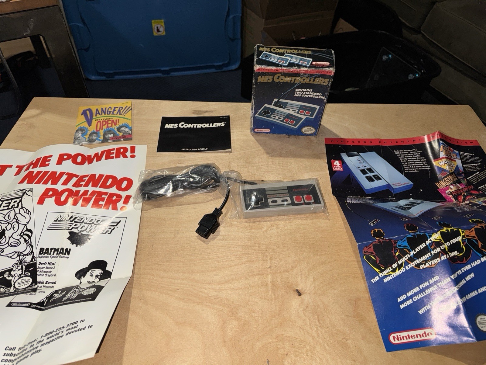Classic NES Controller In Opened Box In Original Plastic READ FULL DESCRIPTION