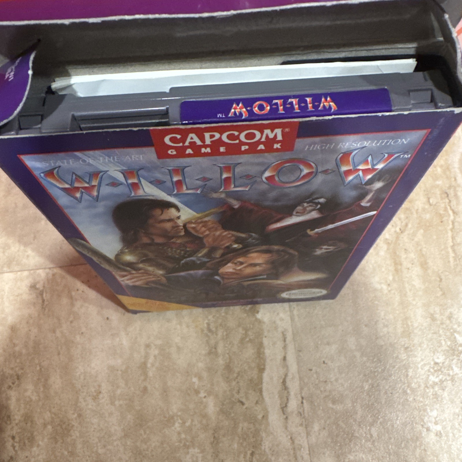 Capcom’s Willow for Nintendo (NES) CIB