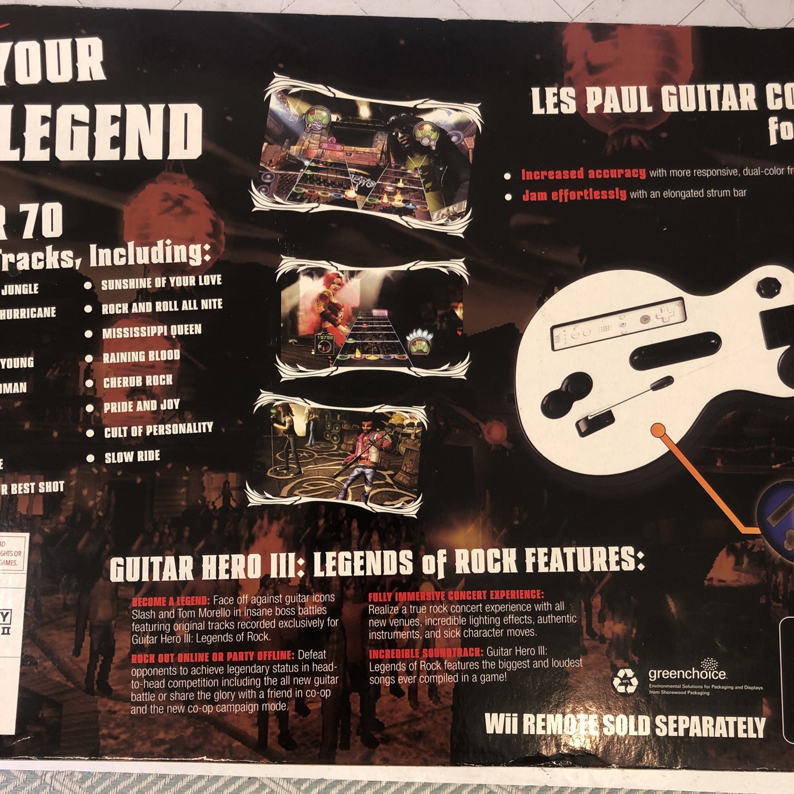 Guitar Hero 3: Legends of Rock Wii Bundle BRAND NEW & UNOPENED