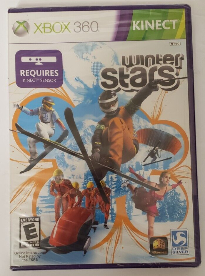 Winter Stars Xbox 360 Kinect New Factory Sealed 2011