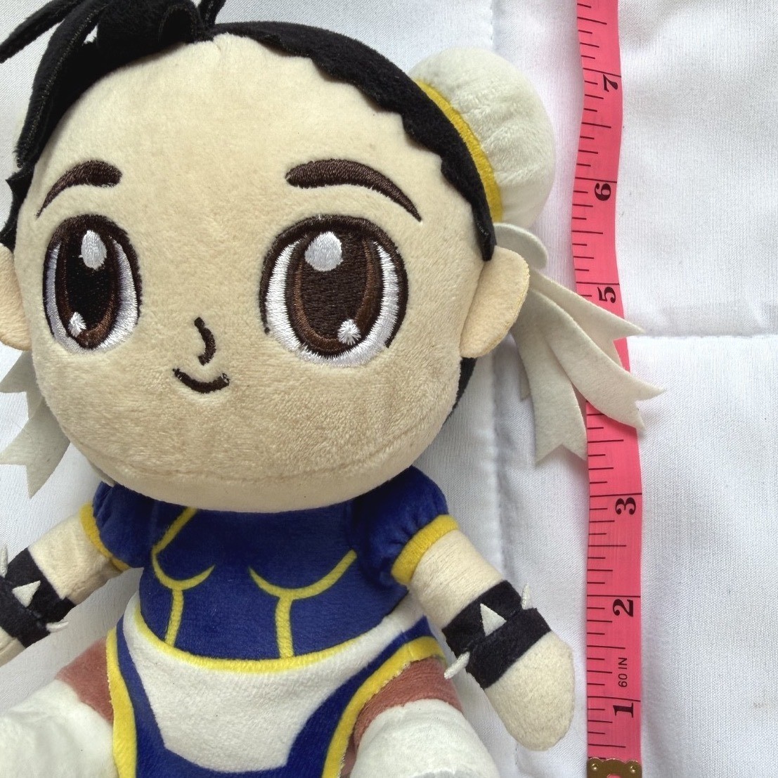 NWT Stubbins Officially Licensed By Capcom Chun-Li Plush Brand New