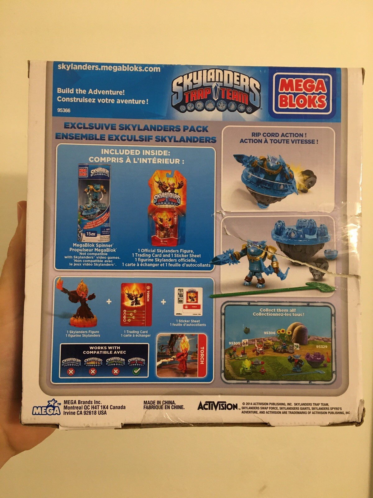 Skylander Trap Tream Mega Bloks Walmart Exclusive Bundle Pack- Open Box