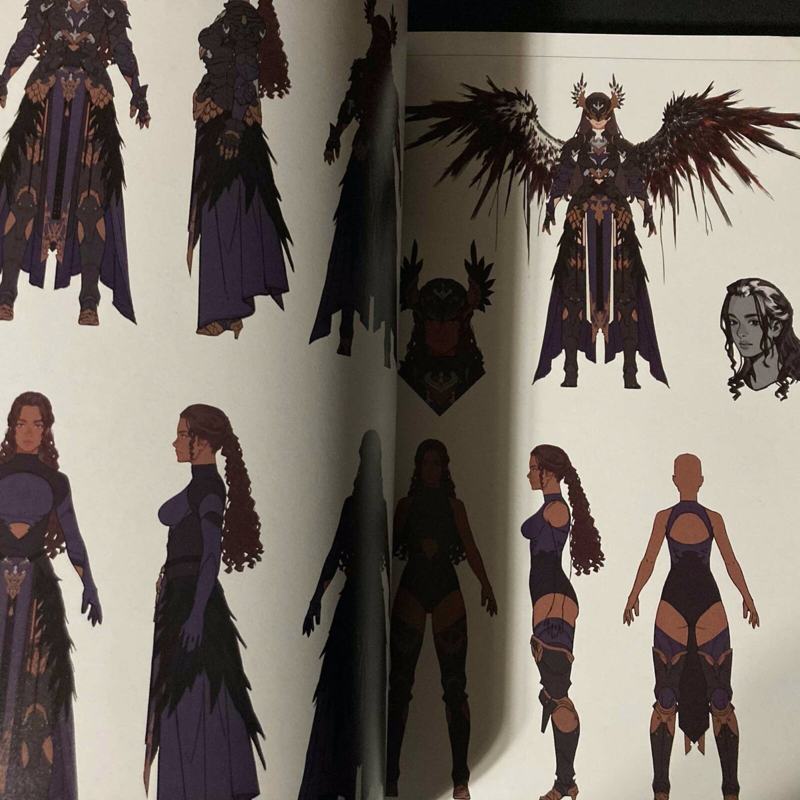 Valkyrie Elysium Official Visual Setting Materials Game Art Book characters NEW