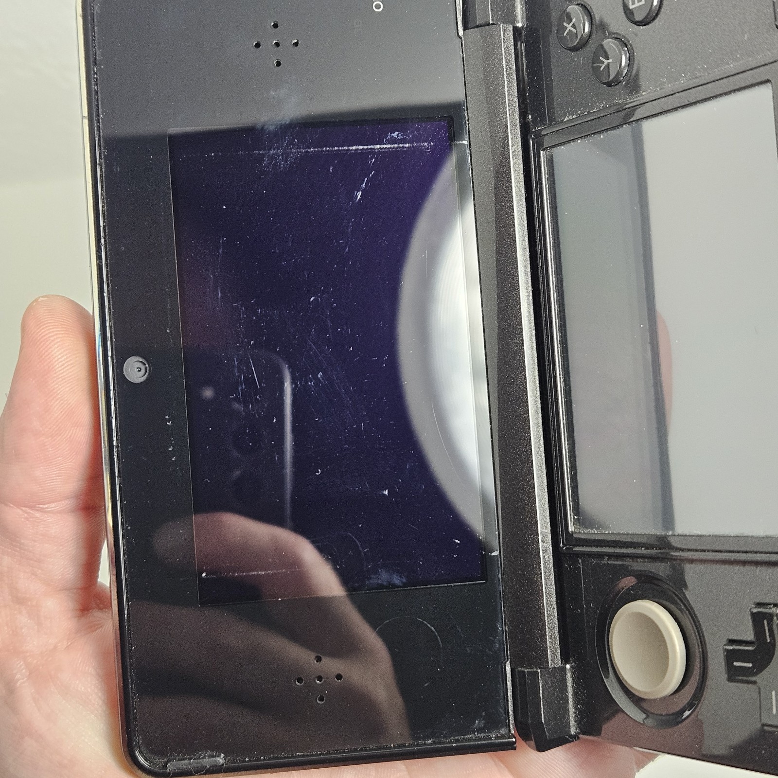 Nintendo 3DS 2GB Handheld System Black Tested Working And Mario Bros 2 No Stylus
