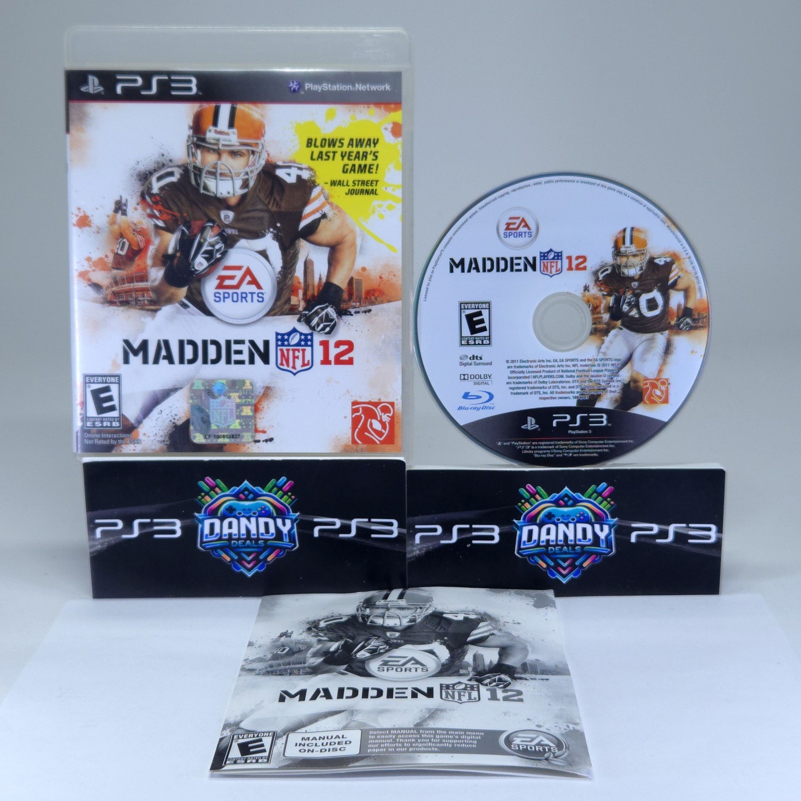 Madden NFL 12 PS3 CIB W/ Manual – PlayStation 3